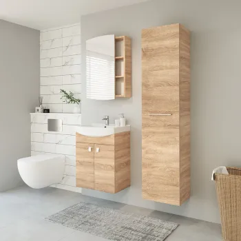 Spoguļskapītis Riva SV54 Sonoma Oak