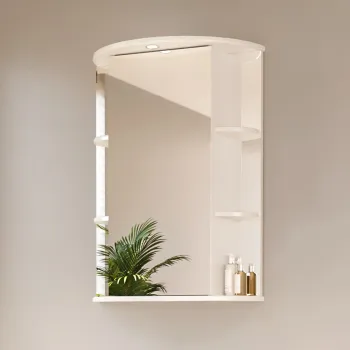 Spoguļskapītis Riva SV55-1 White