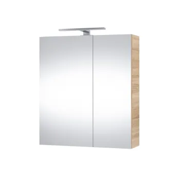Spoguļskapītis Riva SV 60C-2 Sonoma Oak