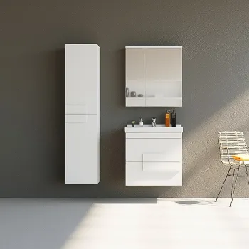 Spoguļskapītis Riva SV 70C White
