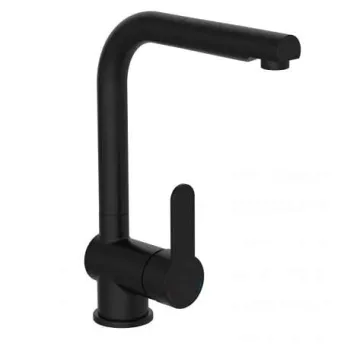 Schütte London virtuves izlietnesmaisītājs ar izvelkamu galu, matēts melns Schütte London virtuves izlietnesmaisītājs ar izvelkamu galu, matēts melns