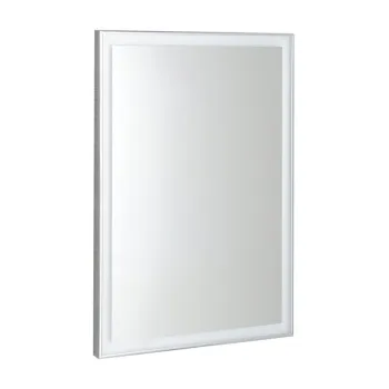 Spogulis Sapho LUMINAR ar LED apgaismojumu rāmī 60x80cm, hroms