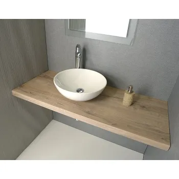 Darba virsma Sapho AVICE MDF 130x50cm, biezums 5cm, rover ozols