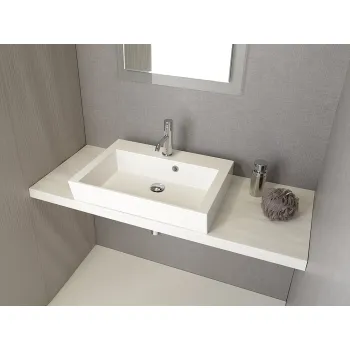 Darba virsma Sapho AVICE MDF 160x50cm, biezums 5cm, sens ozols