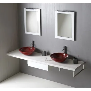 Darba virsma Sapho AVICE MDF 190x50cm, biezums 5cm, sens ozols
