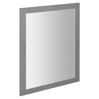 Spogulis Sapho NIROX ar rāmi 60x80cm, Sudraba ozols