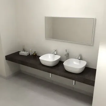 Darba virsma Sapho TAILOR Rockstone 220x50 cm, F versija