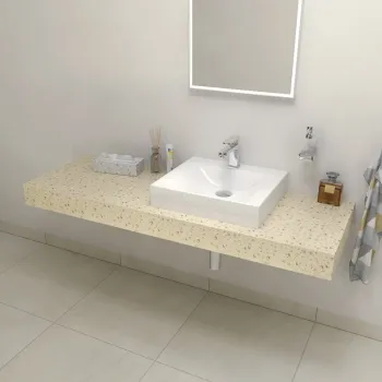 Darba virsma Sapho TAILOR Rockstone 160x50 cm, C versija