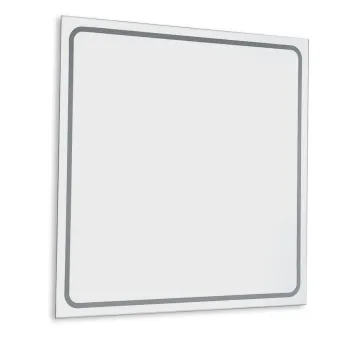 Spogulis Sapho GEMINI ar LED apgaismojumu 90x90cm