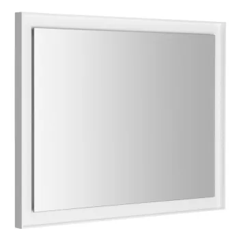 Spogulis Sapho FLUT ar LED apgaismojumu, 90x70 cm, balts