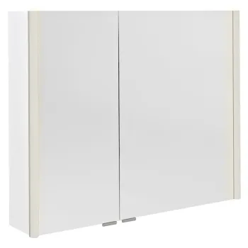 Spoguļskapītis Sapho ALIX ar LED apgaismojumu 86x70x17,5cm, balts