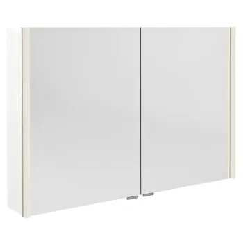Spoguļskapītis Sapho ALIX ar LED apgaismojumu 106x70x17,5cm, balts