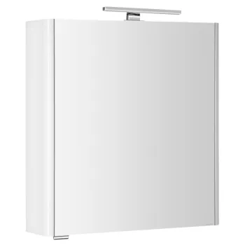Spoguļskapītis Sapho LUCIE ar LED apgaismojumu, 65x70x17 cm, balts