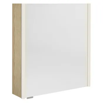 Spoguļskapītis Sapho ALIX ar LED apgaismojumu 66x70x17,5cm, kreisais/labais, Elm Bardini
