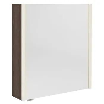 Spoguļskapītis Sapho ALIX ar LED apgaismojumu 66x70x17,5cm, kreisais/labais, Pine Rustic