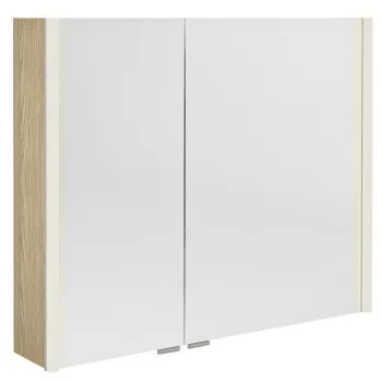 Spoguļskapītis Sapho ALIX ar LED apgaismojumu 86x70x17,5cm, Elm Bardini
