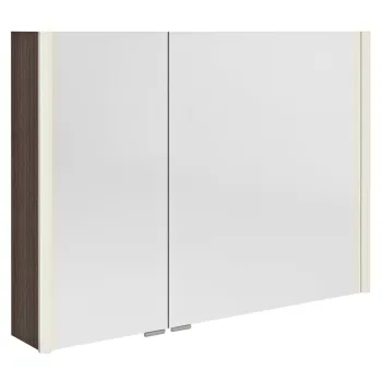 Spoguļskapītis Sapho ALIX ar LED apgaismojumu 96x70x17,5cm, priedes koks