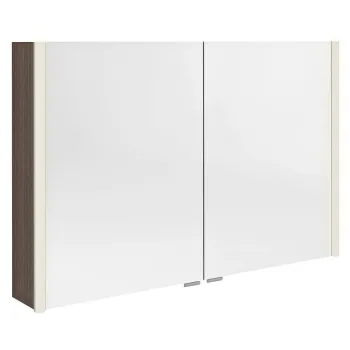 Spoguļskapītis Sapho ALIX ar LED apgaismojumu 106x70x17,5cm, priedes koks