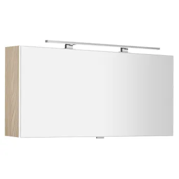 Spoguļskapītis Sapho CLOE ar LED apgaismojumu, 120x50x18cm, Elm Bardini