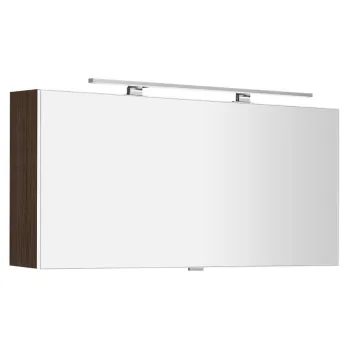 Spoguļskapītis Sapho CLOE ar LED apgaismojumu, 120x50x18cm, priedes koks, rustikāls