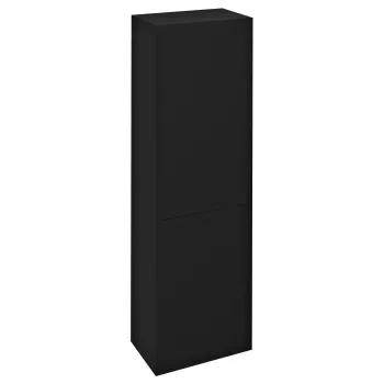Augstais skapis Sapho ESPACE 50x172x32cm, 2x durvis, kreisā/labā/melns matēts