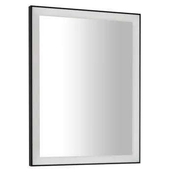 Spogulis Sapho GANO ar LED apgaismojumu 60x80cm, melns