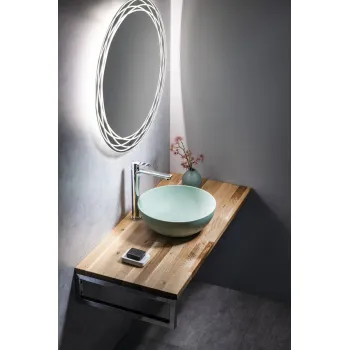 Darba virsma Sapho WOODY 1100x28x500 mm, dabīgs ozols