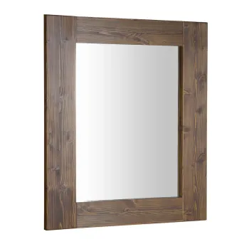 Spogulis Sapho BRAND  koka rāmī 60x80cm, beicēts egles koks