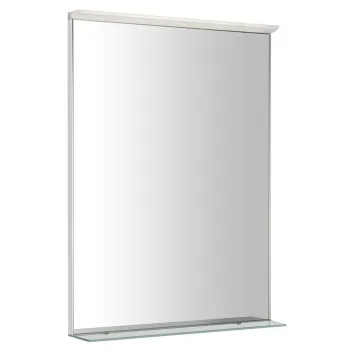 Spogulis Sapho TRAKA ar LED apgaismojumu un plauktu, 60x80cm
