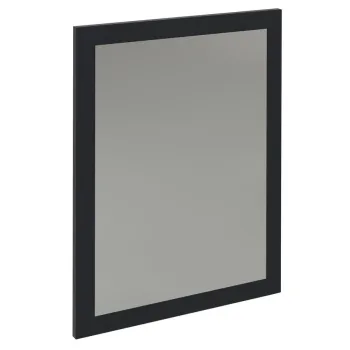 Spogulis Sapho NIROX ar rāmi 60x80cm, antracīta krāsā, matēts