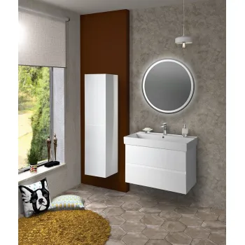 Spogulis Sapho NYX apaļais ar LED apgaismojumu, diametrs 50 cm