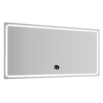 Spogulis Sapho GEMINI ar LED apgaismojumu 120x60cm, viedās funkcijas