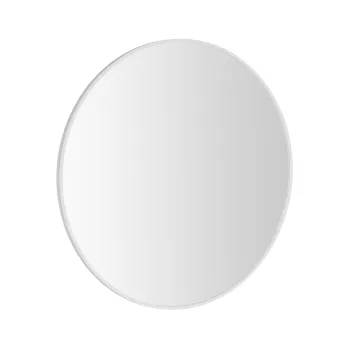 Spogulis Sapho NOTION SLIM  rāmī, apaļš, diametrs 50 cm, matēti balts