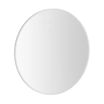 Spogulis Sapho NOTION SLIM  rāmī, apaļš, diametrs 60 cm, matēti balts