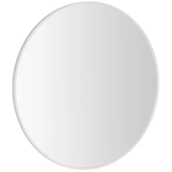 Spogulis Sapho NOTION SLIM  rāmī, apaļš, diametrs 80 cm, matēti balts