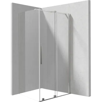 Dušas kabīne, taisnstūra, 140x70 cm Deante Prizma, hroms KPN0P14S07