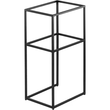 Konsole vannas istabai Deante Correo, melns CKC_N30A