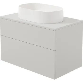 Vannas istabas skapītis ar granīta izlietni - 55x35 cm Deante Prizma, kašmirs SDKB8SAU6S