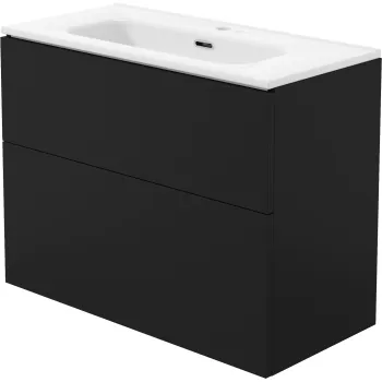 Vannas istabas skapītis Deante Prizma 80cm melns STNU8U6U8M