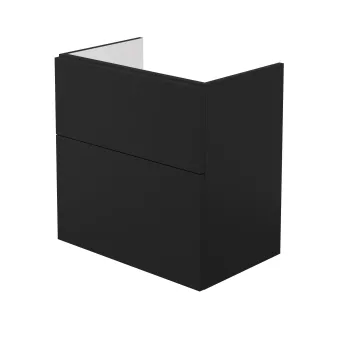 Izlietnes skapītis, bez darba virsmas Deante Prizma, melns STU_NU61
