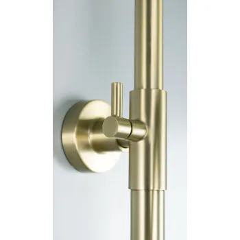 Dušas kolonna ar dušas maisītāju Deante Arnika, matēts zelts NAC_R1QK