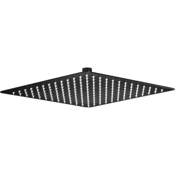 Dušas galva, tērauda - 250x250 mm Deante Cascada, melns NAC_202K