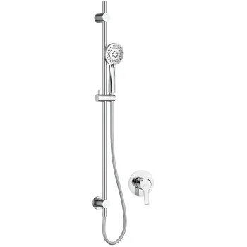 Dušas komplekts Hansgrohe Croma ar stieni, hroms NAC_09TP