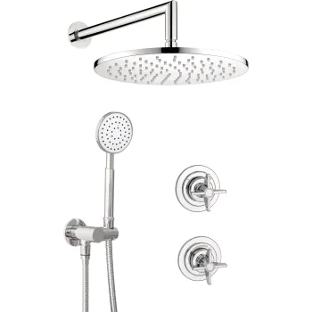 Iebūvējama dušas komplekts Deante Temisto, hroms NAC_09QT