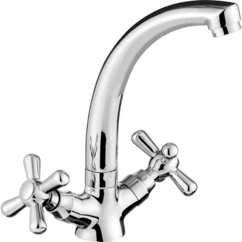 Vannas istabas Izlietnes Maisītājs Deante Symetrio, BOS_020D hromēts