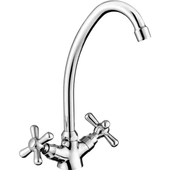 Virtuves izlietnes maisītājs Deante Symetrio, BOS_060D Hromēts