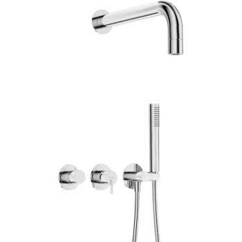 Dušas sistēma Deante Silia iebūvējama, Hromēta NQS_00XK