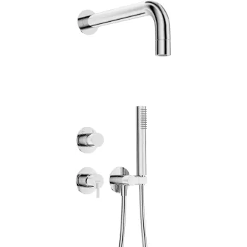 Dušas sistēma Deante Silia iebūvējama, Hromēta NQS_09XK