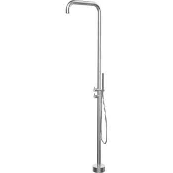 Dušas sistēma Deante Silia uz grīdas stāvoša, Satīns NQS_F4GM
