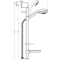 Hansgrohe Crometta 85 Variojet dušas komplekts 27764000